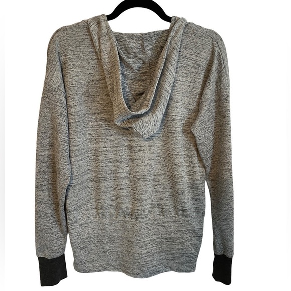 RBX Full  Zip Hooded Sweater Heathered Gray Ladies Sm - Picture 2 of 10